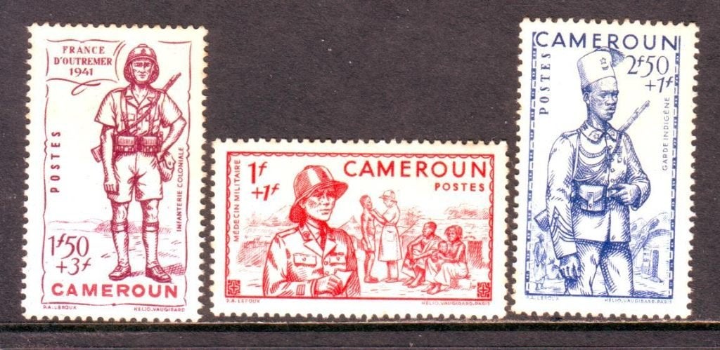 Postzegels Frankrijk : Franse kolonie Kameroen 2, Timbres & Monnaies, Timbres | Afrique, Enlèvement ou Envoi, Autres pays, Non oblitéré