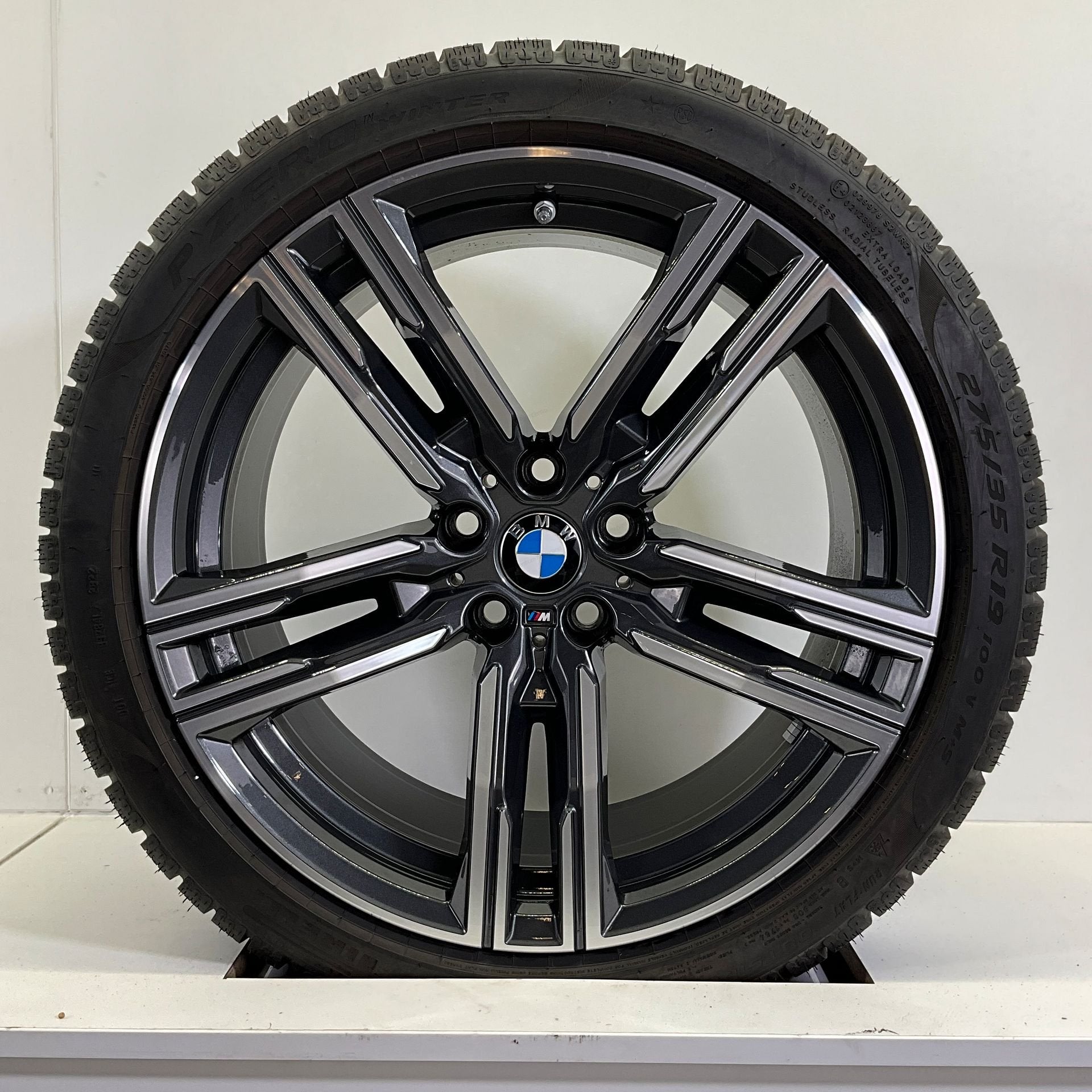 BMW 5 SERIE G30 G31 8 SERIE G14 G15 G16 BREEDSET VELGEN + WI, Auto-onderdelen, 19 inch, -, -, Banden en Velgen