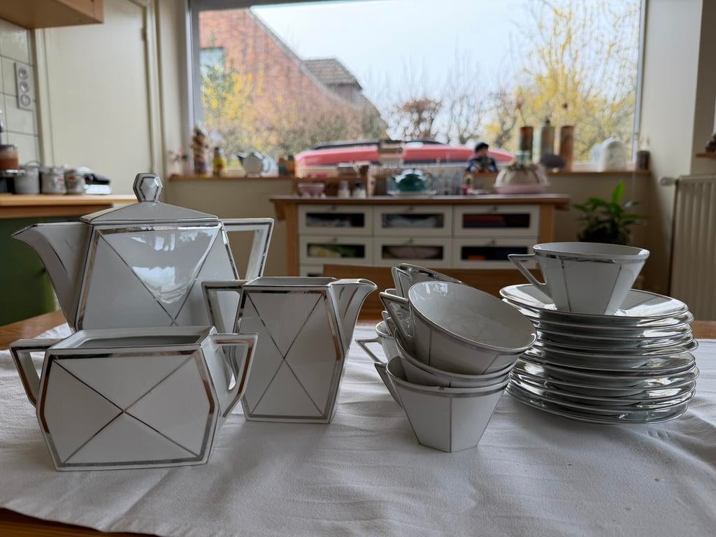 Art Deco koffie/theeservies., Enlèvement