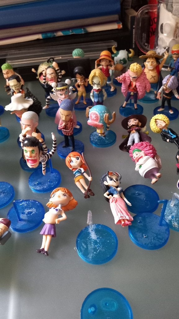 64 One Piece figuurtjes, Ophalen of Verzenden, Gebruikt