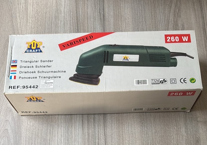 Driehoekschuurder/ deltaschuurdee, Bricolage & Construction, Outillage | Outillage à main, Enlèvement, Neuf