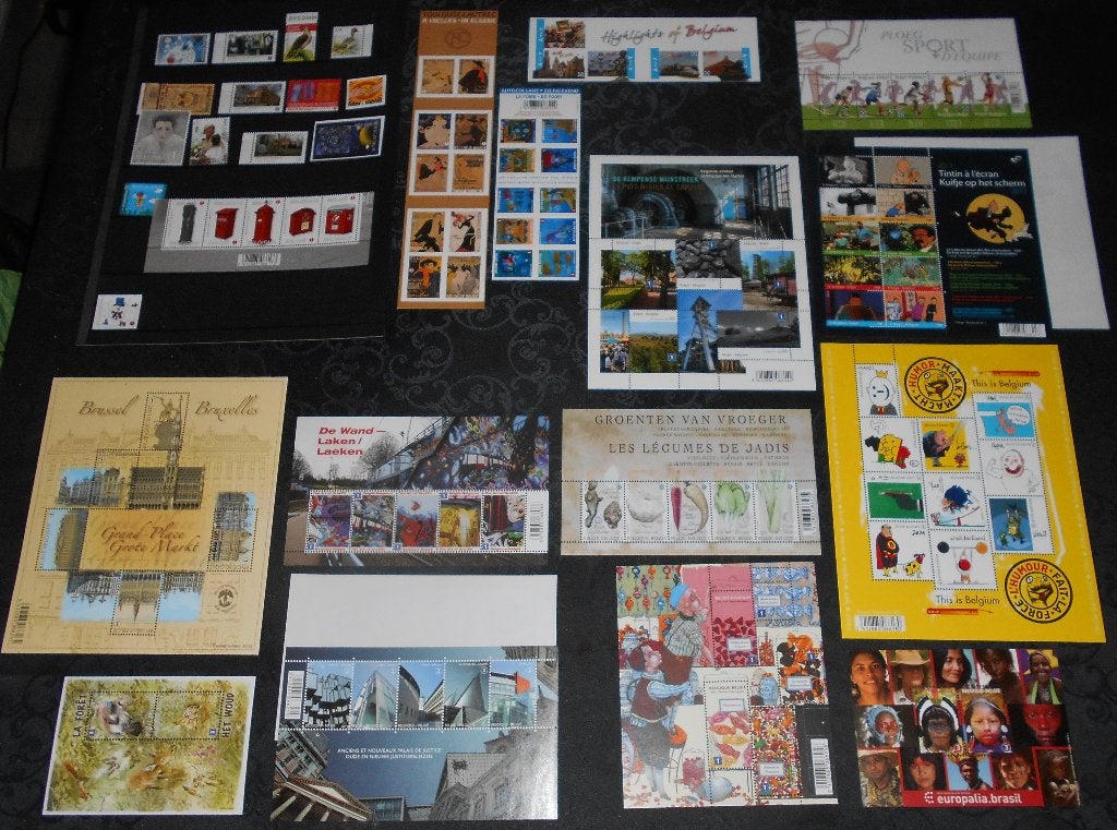 Lot de timbres,blocs,carnets année 2011 **.BELGIQUE, Enlèvement ou Envoi, Non oblitéré, Non oblitéré, Timbre-poste