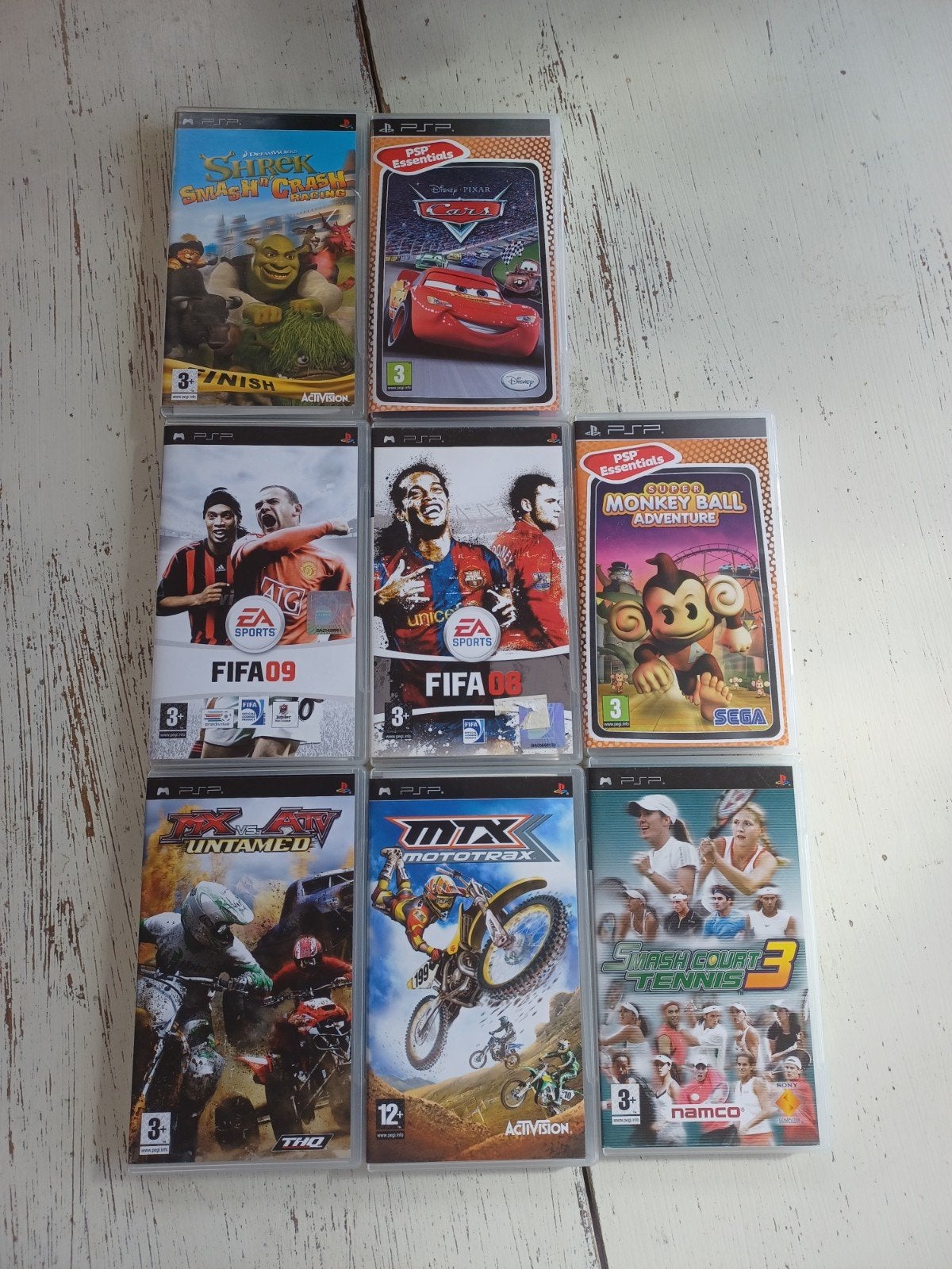 Jeux de sport et de course PSP, le tout au prix de 40 euros, Enlèvement, Sport