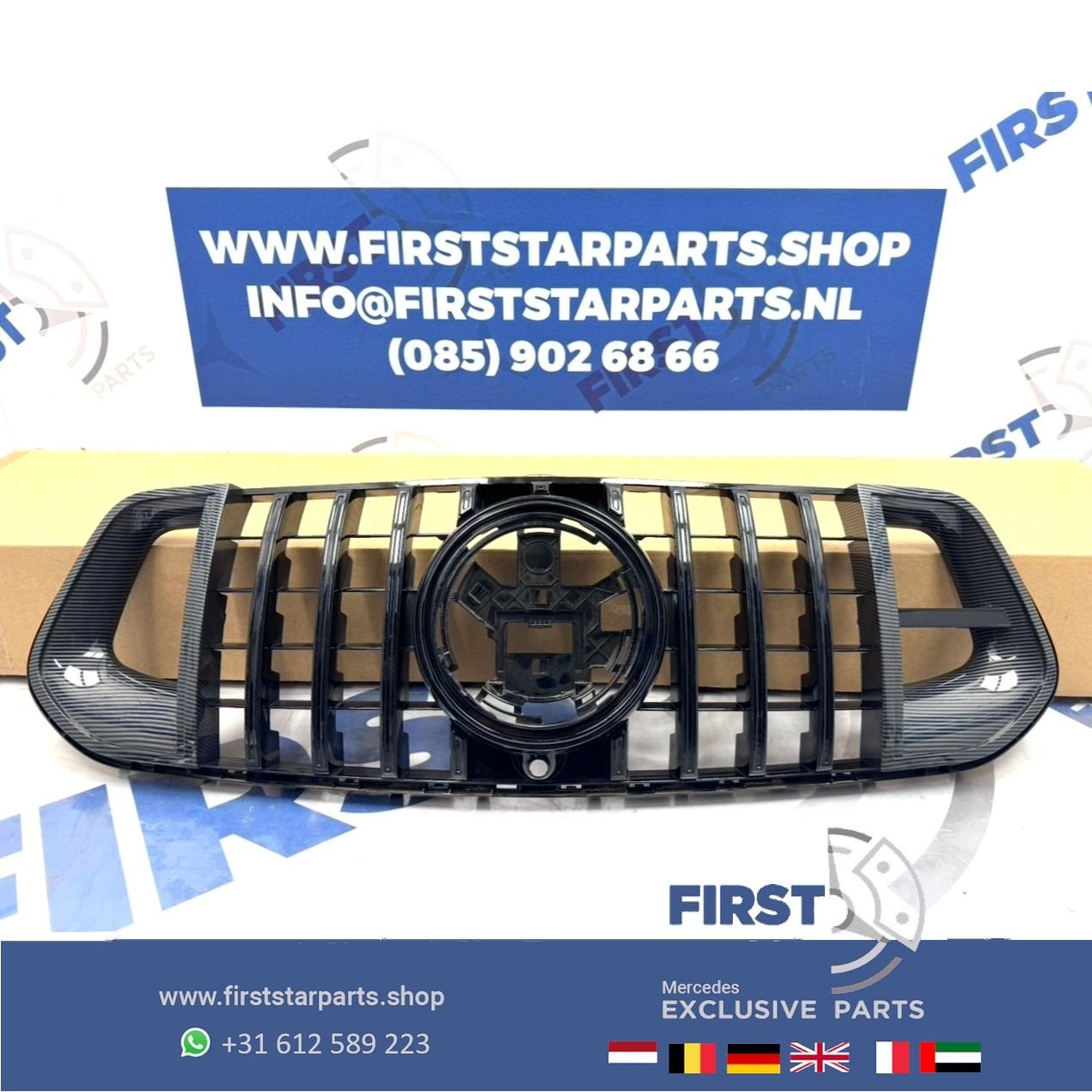 V167 C167 GLE KLASSE BRABUS GT GRIL CARBON W167 2021-2025 PA, Utilisé, -, -, Enlèvement ou Envoi