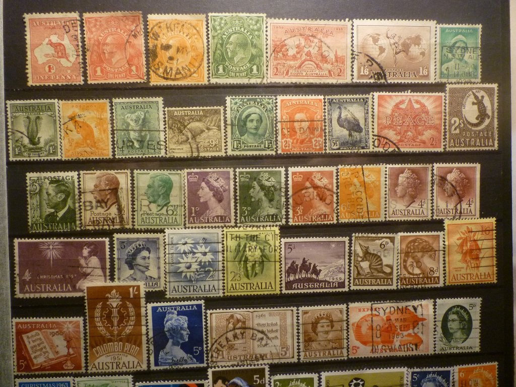 Lot Australië/Australie (157 Ex) Gestempeld/Oblitéré, Envoi