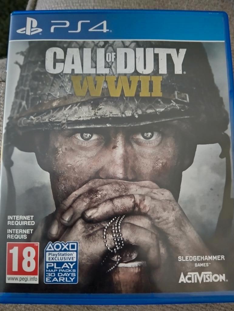 Call of duty WW2 PS 4, Games en Spelcomputers, Ophalen, Zo goed als nieuw, Shooter