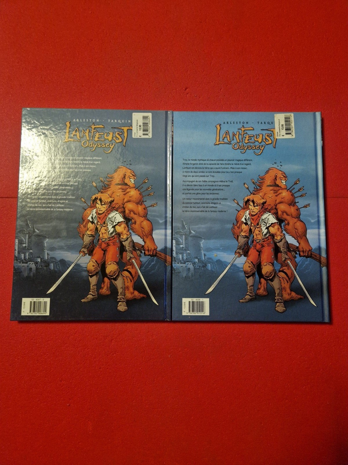 lot de 2 bd lanfeust odyssey 1 et 2,EO, Livres, Enlèvement ou Envoi