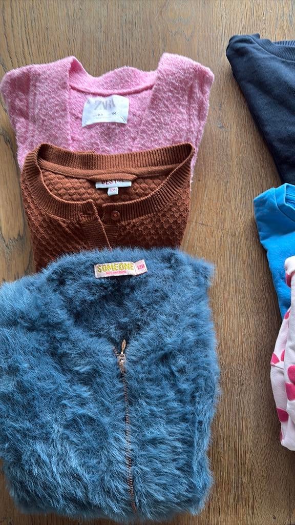 Kledij pakket meisje maat 128, Ophalen, Zo goed als nieuw, Meisje, Broek