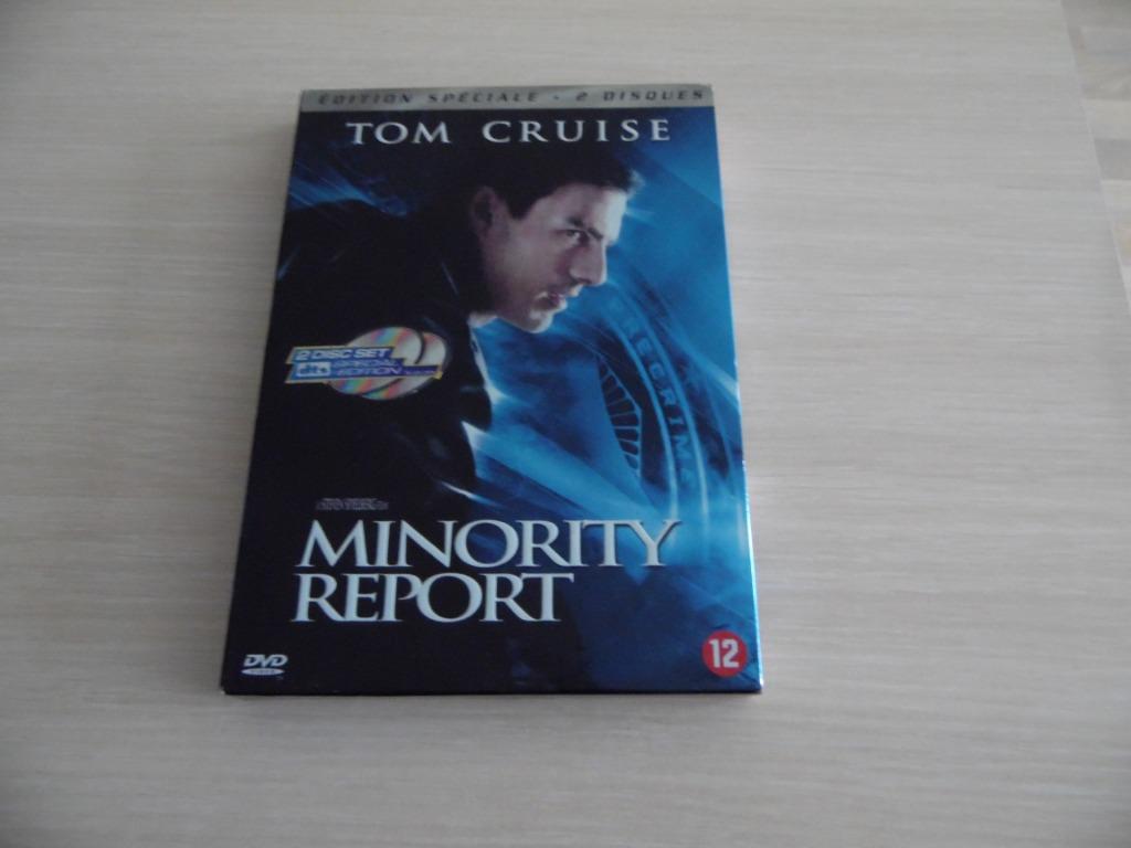 MINORITY REPORT       2 DVD ÉDITION SPÉCIALE, À partir de 12 ans, Enlèvement ou Envoi, Comme neuf, Science-Fiction