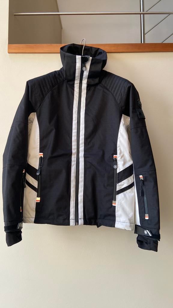 Skipak vest en broek wit zwart small, Kleding | Heren, Wintersportkleding, Ophalen of Verzenden, Gedragen, Overige typen