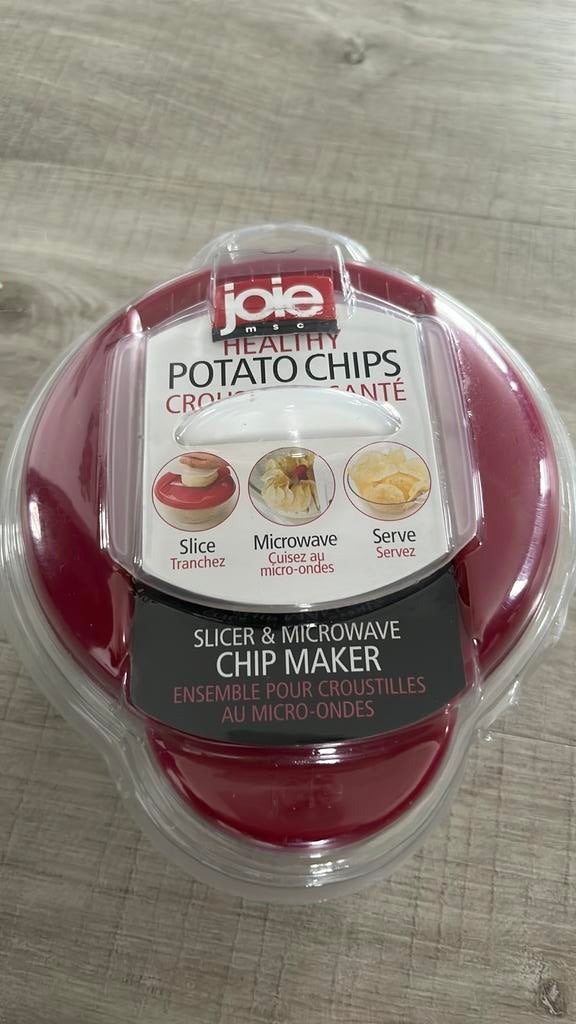 Appareil pour faire chips au micro onde. Neuf, Electroménager, Enlèvement ou Envoi, Comme neuf
