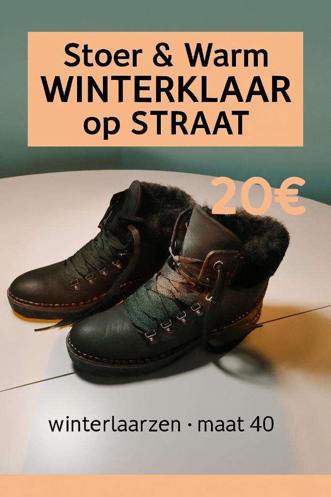Winterklaar met stijl – Maat 40., Ophalen of Verzenden, Bruin