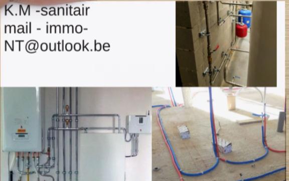 K.M sanitaire, Diensten en Vakmensen, Loodgieters en Installateurs