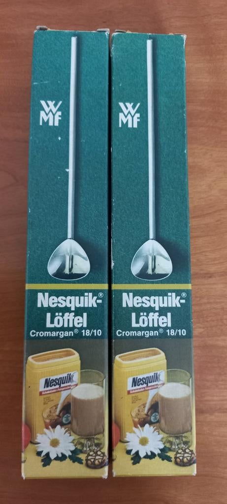WMF Nesquik - lepeltjes. Retro., Enlèvement ou Envoi
