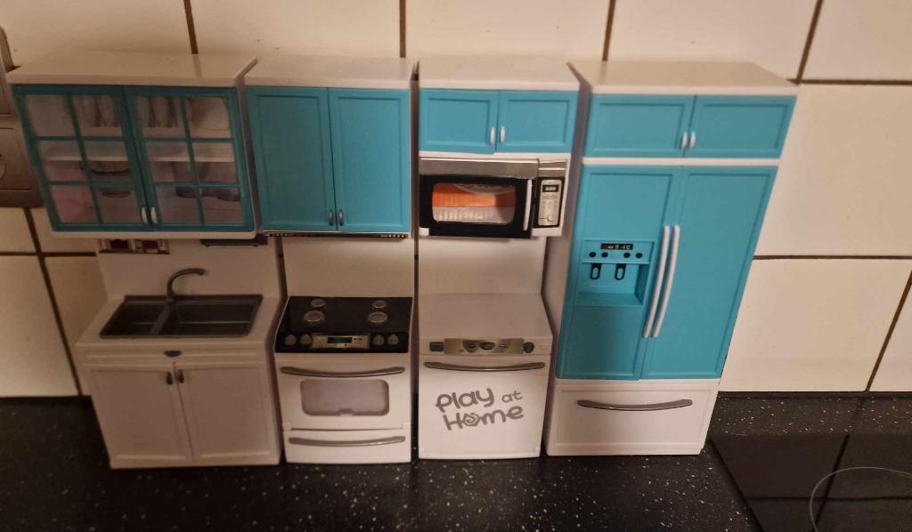 Set met Miniatuur Keukenapparatuur, Ophalen, Zo goed als nieuw