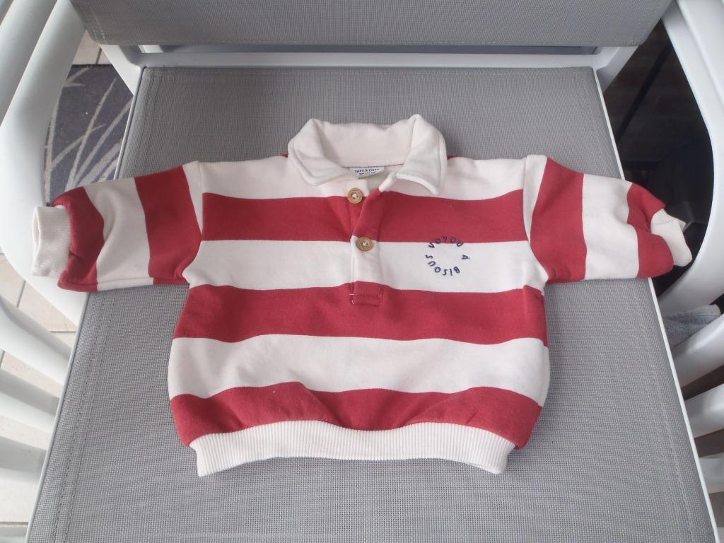 pull à lignes taille 62, Garçon, Tape à l'oeil, Pull ou Veste, Comme neuf
