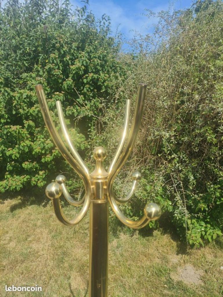 Vintage kapstok metaal koper messing, Antiek en Kunst, Ophalen, Koper