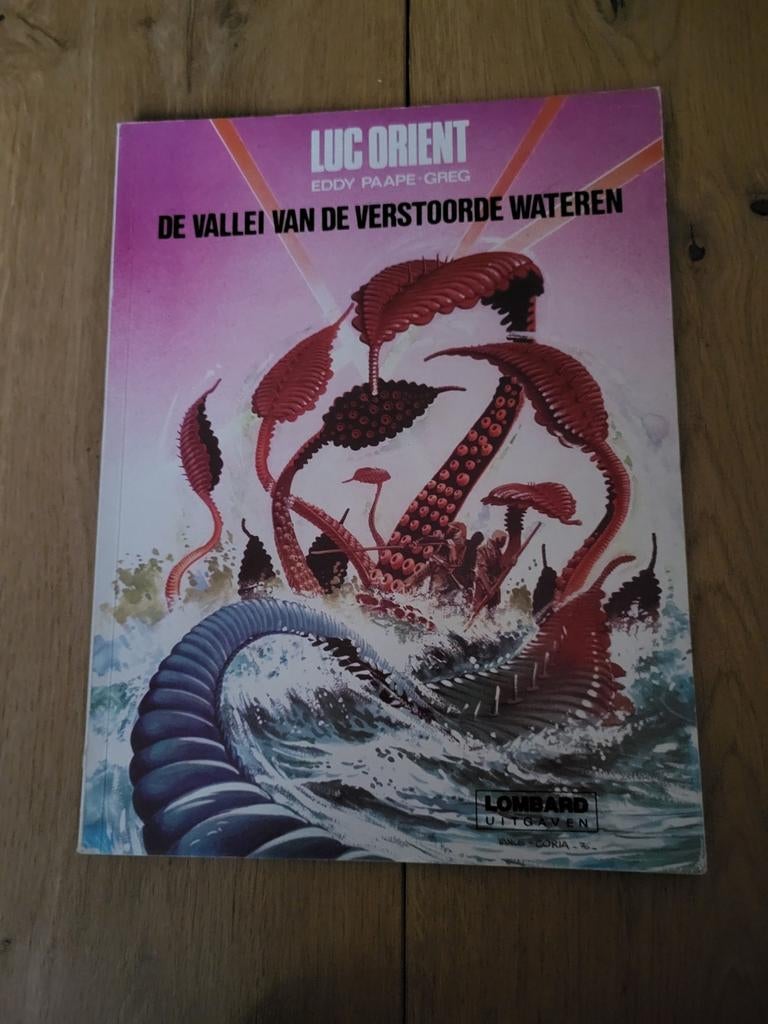 Luc Orient - 11. De vallei van de verstoorde wateren, Enlèvement ou Envoi, Une BD, Comme neuf, Eddy Paape . Greg