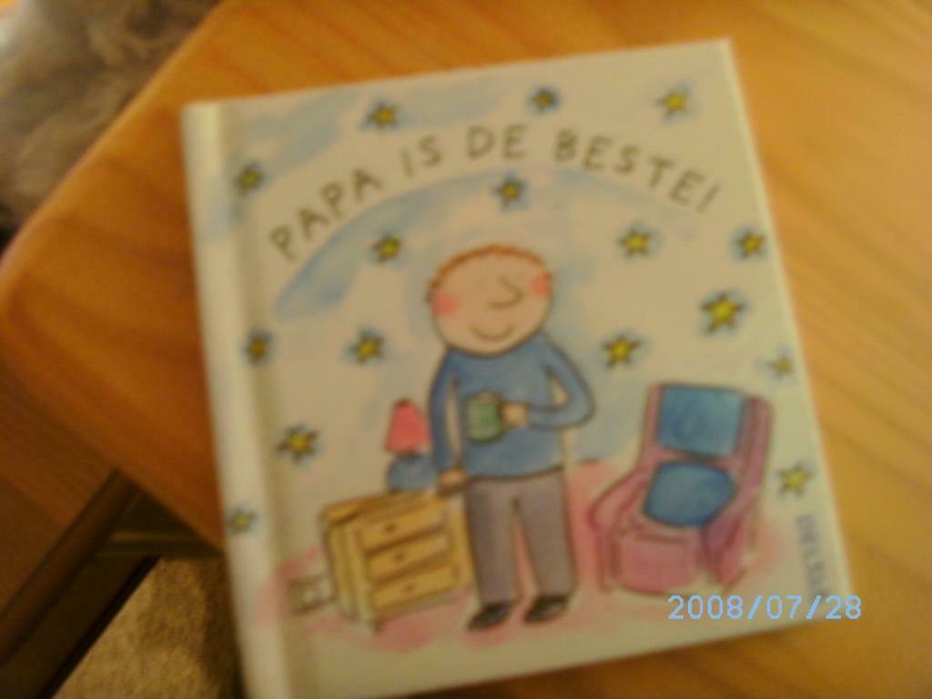 Papa is de Beste "Deltas", Boeken, Kinderboeken | Baby's en Peuters, Ophalen, Nieuw, Deltas, 0 tot 6 maanden