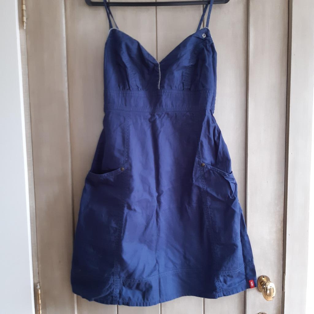 Jurk Esprit maat 38, Maat 38/40 (M), Blauw, Ophalen of Verzenden, Zo goed als nieuw