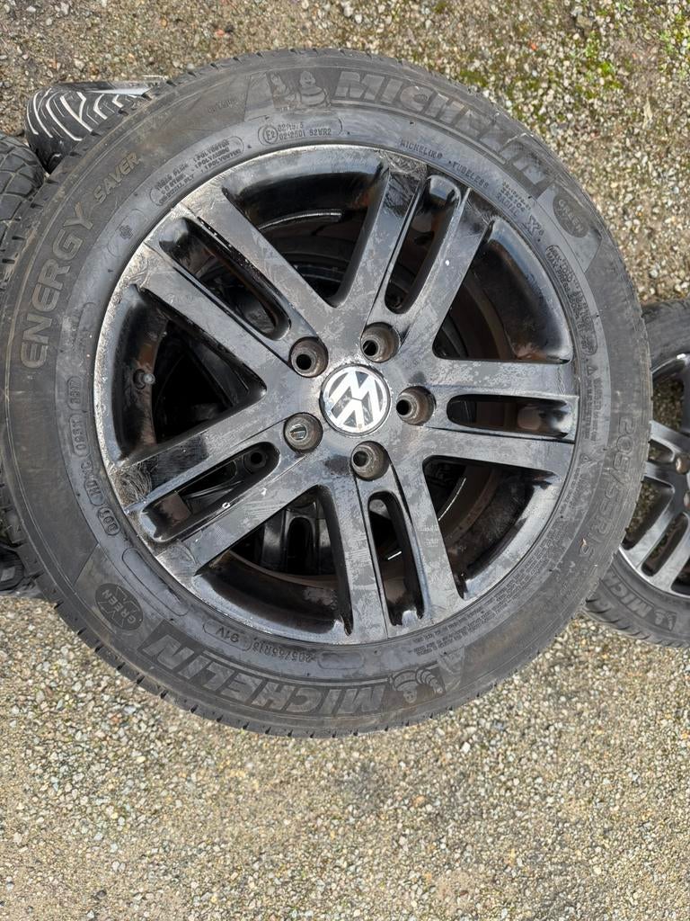 Michelin banden + velgen Volkswagen Golf, Ophalen, Gebruikt, 16 inch, Banden en Velgen
