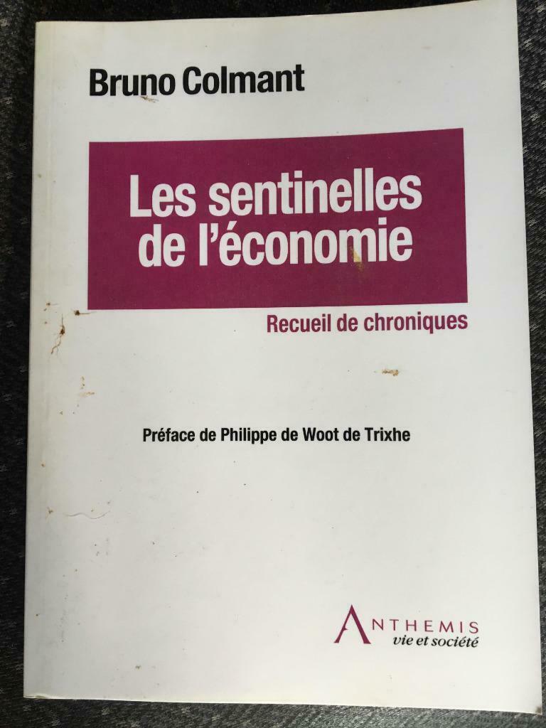 Les sentinelles de l'économie - Bruno Colmant - Anthemis, Ophalen, Gelezen, Economie