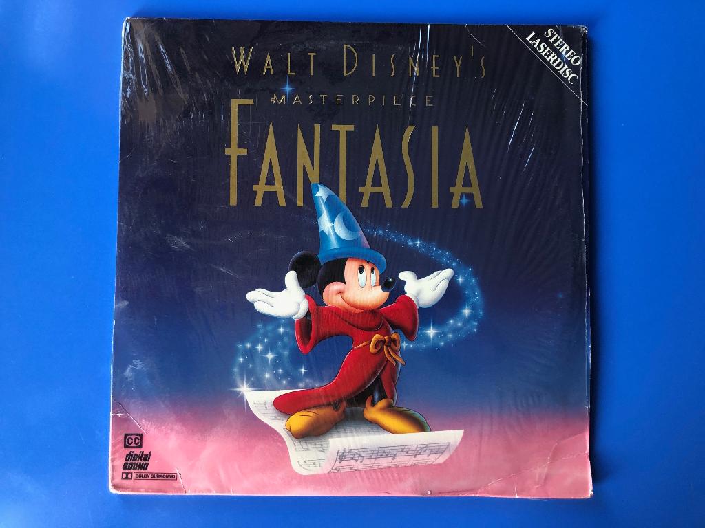 Walt Disney Fantasia - Rare 2x Stereo Laserdisc Home video, Verzamelen, Ophalen, Mickey Mouse, Gebruikt, Overige typen