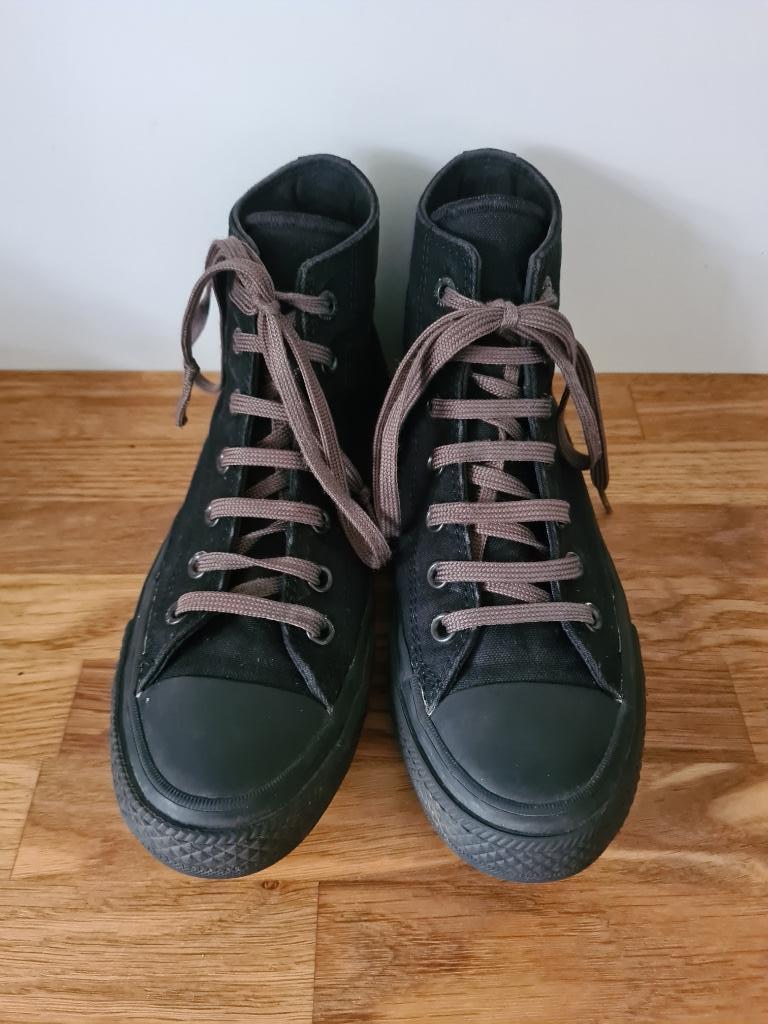 Sneakers 'Converse Chuck Taylor All Star' (maat: 39), Zwart, Ophalen of Verzenden, Zo goed als nieuw, Sneakers