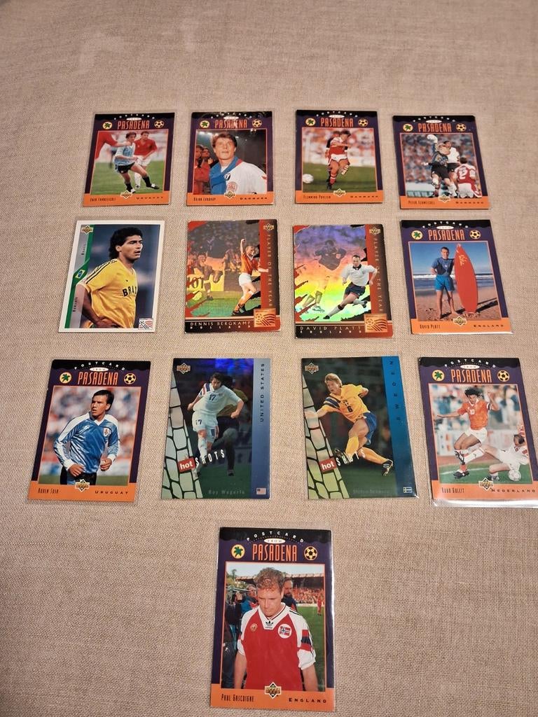Coupe du monde Upper Deck 1994, Enlèvement ou Envoi