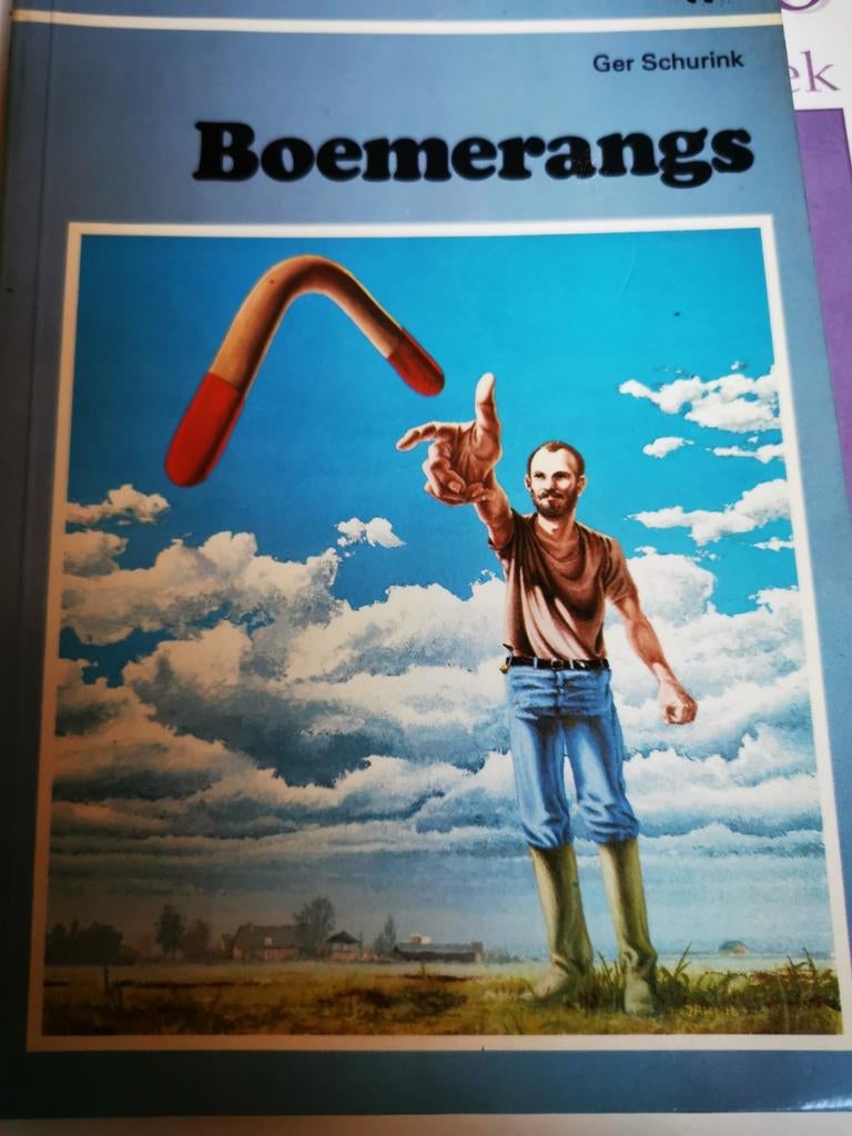 Boemerangs  Ger Schurink thema's vrije tijd thema's 1980, Hobby en Vrije tijd, Overige Hobby en Vrije tijd, Zo goed als nieuw