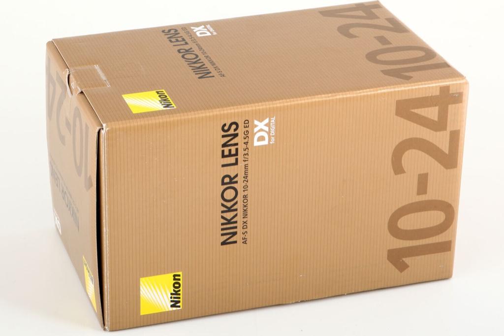 NIKON Nikkor AF-S DX 10-24 mm 1:3.5-4 5G ED Nouveau, Enlèvement ou Envoi, Neuf, Lentille standard, Zoom
