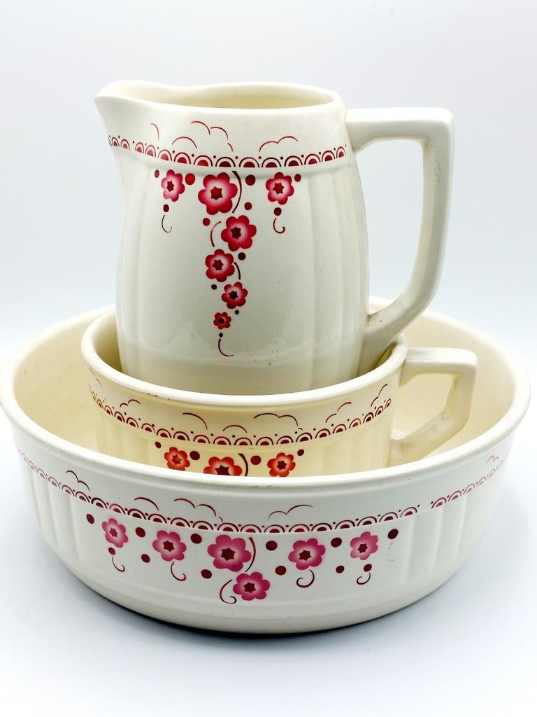 4-delige toiletset, Antiek en Kunst, Ophalen