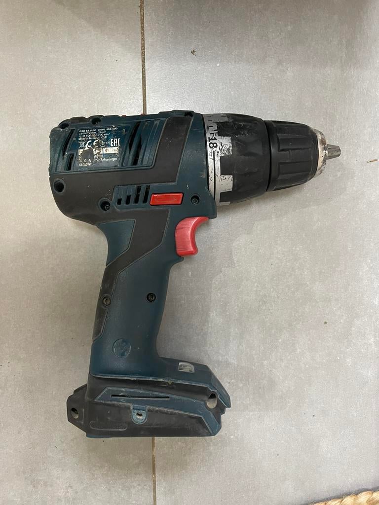 Viseuse bosch mandrin acier 18v, Enlèvement, Comme neuf