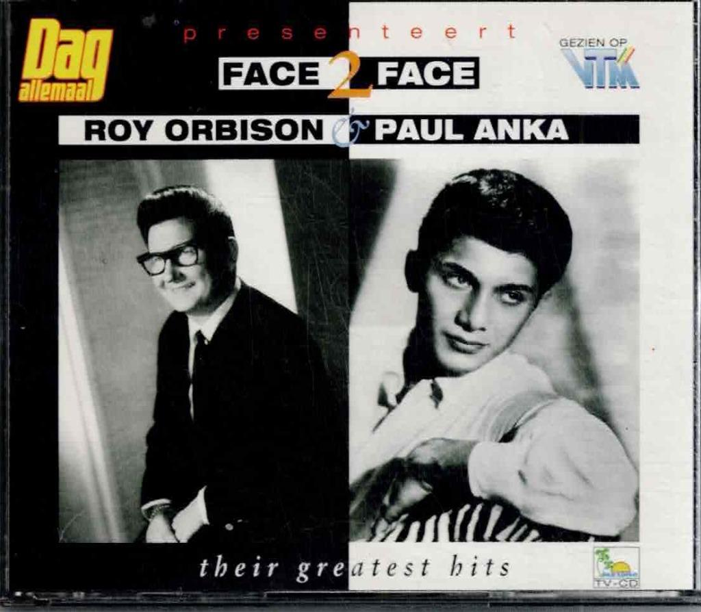 2 x CD    -   Roy Orbison & Paul Anka – Face 2 Face, Enlèvement ou Envoi