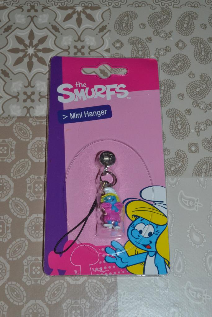 Smurfin Minihanger roze jas, Collections, Schtroumpfs, Neuf, Ustensile, Schtroumpfette, Enlèvement ou Envoi
