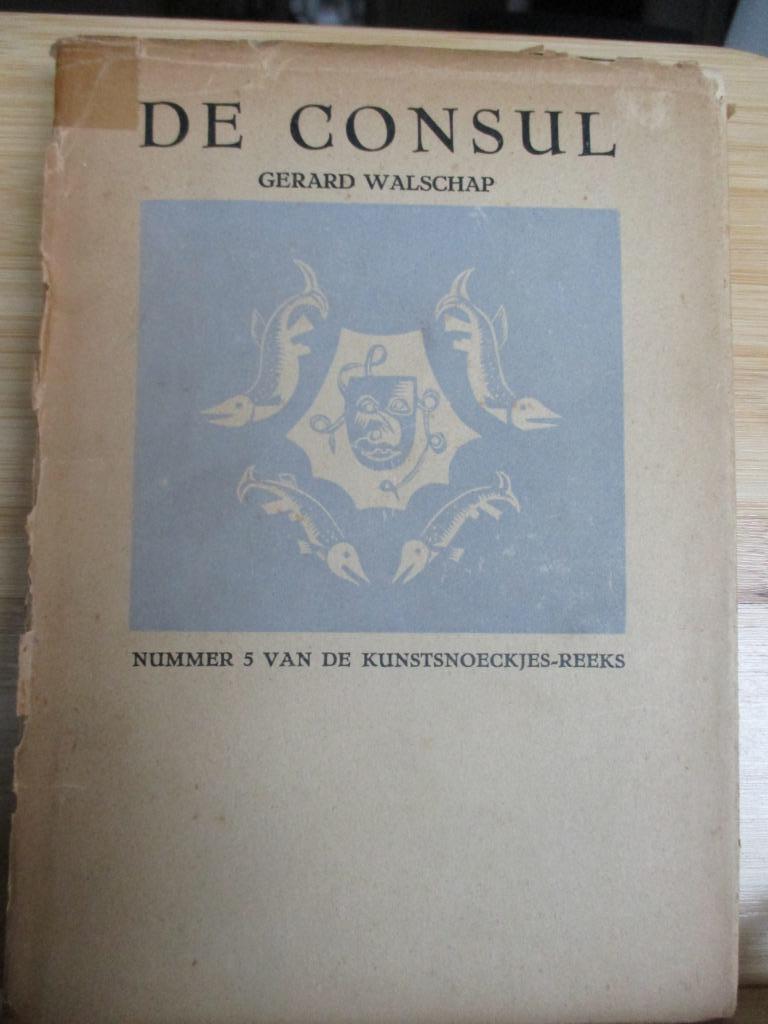 G. Walschap  -  De Consul, Enlèvement ou Envoi, Diverse auteurs, Belgique, Utilisé