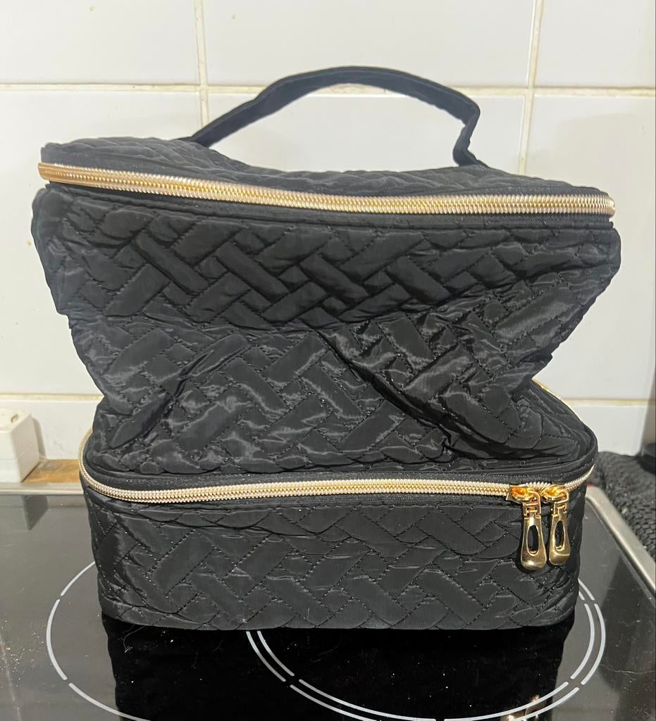 Nouvelle trousse de beauté à 2 couches avec espace pour, Neuf, Moins de 40 cm, Moins de 35 cm, Enlèvement