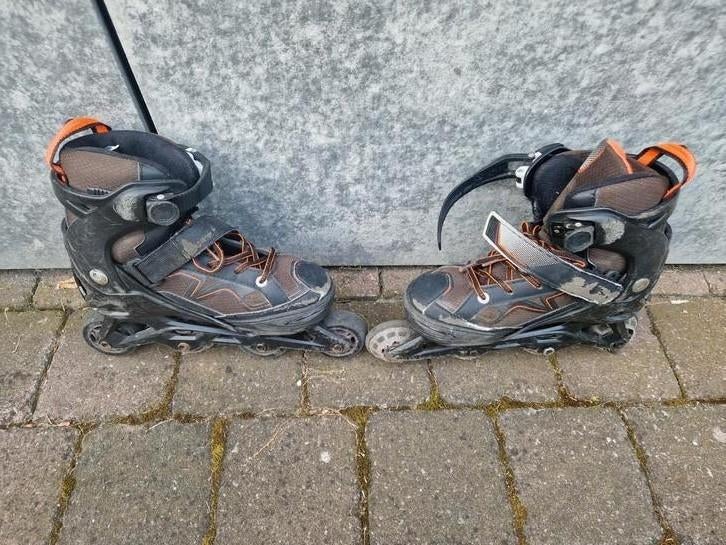 Rollerskate oxelo maat 35, wielen versleten, gratis, Sport en Fitness, Skeelers, Ophalen, Gebruikt