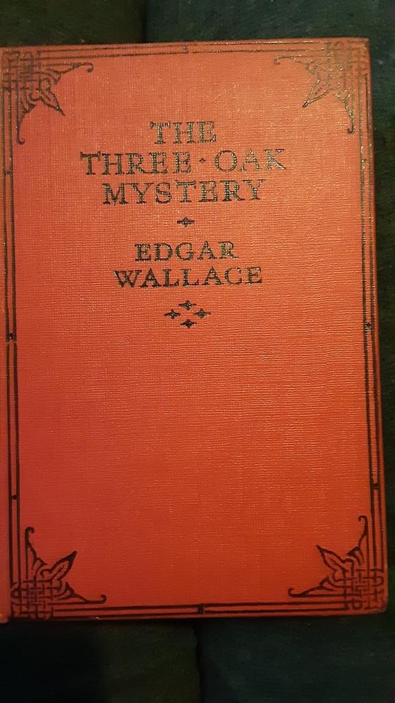 The three oak mystery, Edgar Wallace, Ophalen of Verzenden