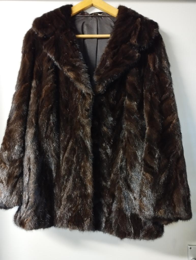 bontjas, Kleding | Dames, Jassen | Winter, Ophalen, Gedragen, Bruin