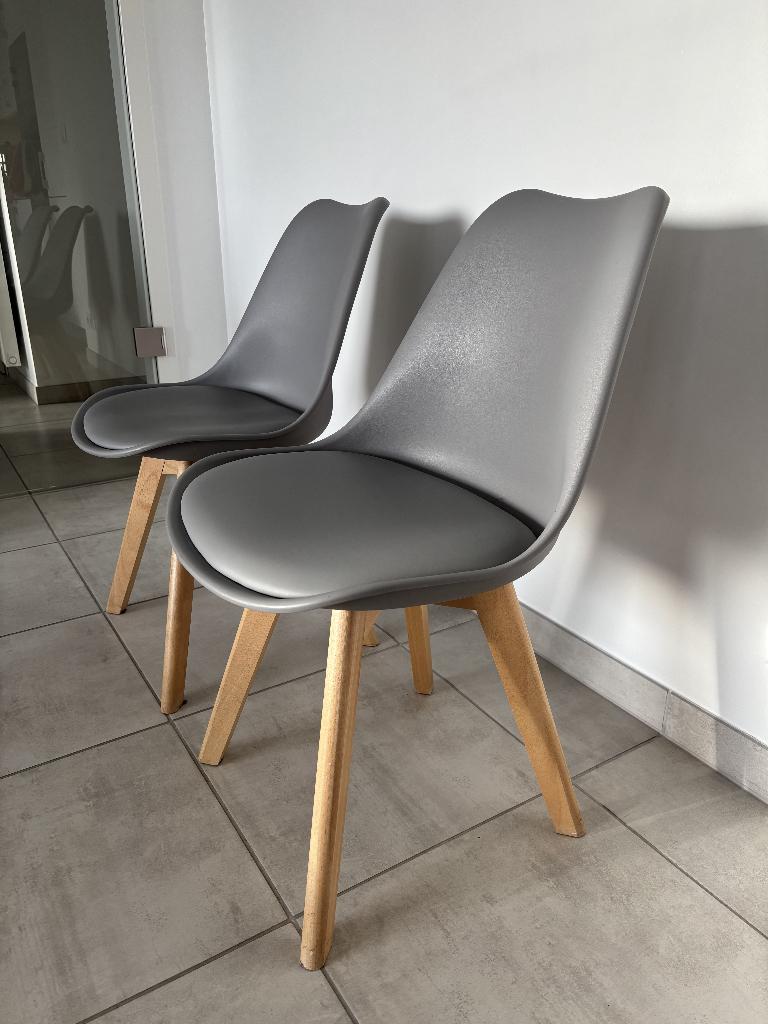 Scandinavische stoelen, Huis en Inrichting, Stoelen, Ophalen, Overige materialen, Twee, Overige kleuren