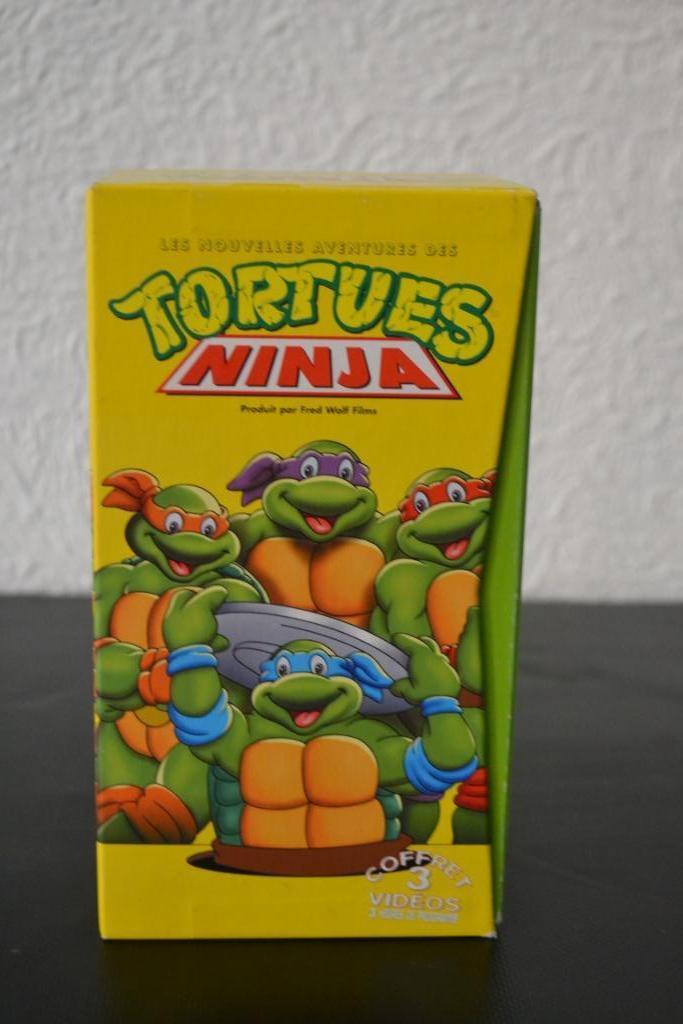 Coffret Tortues Ninja 3 vidéos 1997, Cd's en Dvd's, VHS | Film, Alle leeftijden, Ophalen of Verzenden, Gebruikt, Overige genres