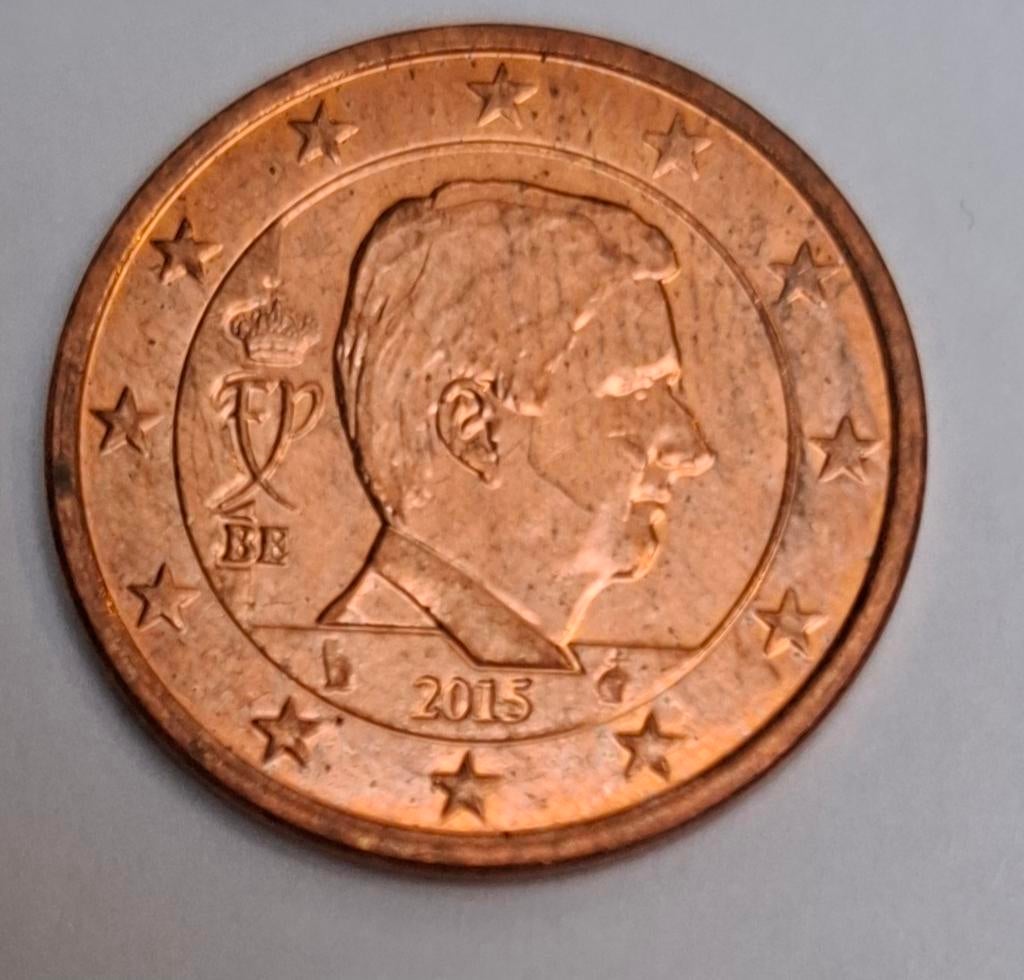 5 cent België 2015, Ophalen of Verzenden, België, 5 cent, Losse munt