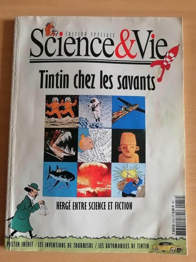 Tintin chez les savants - Science et Vie édition spéciale, Ophalen of Verzenden