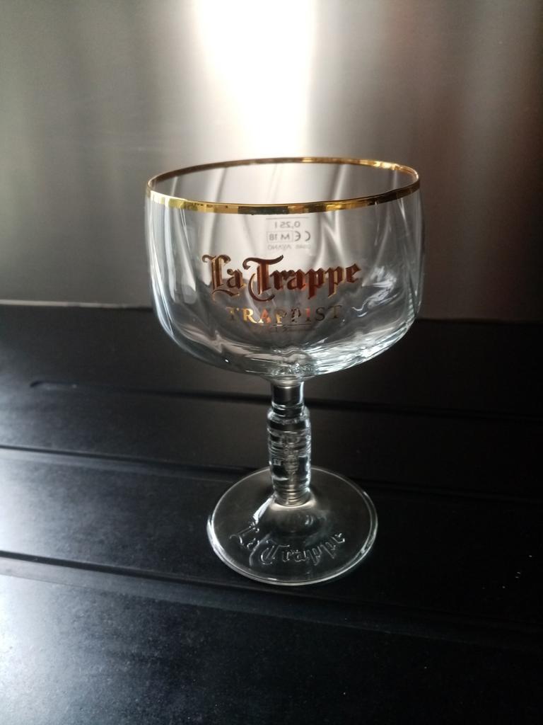 Glas "La Trappe", Ophalen of Verzenden, Zo goed als nieuw, La Trappe