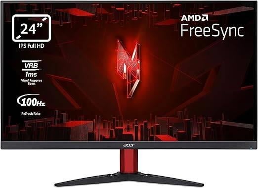 Acer Nitro | PC monitor | 24 inch | GRATIS LEVERING, Gaming, HDMI, -, Verzenden