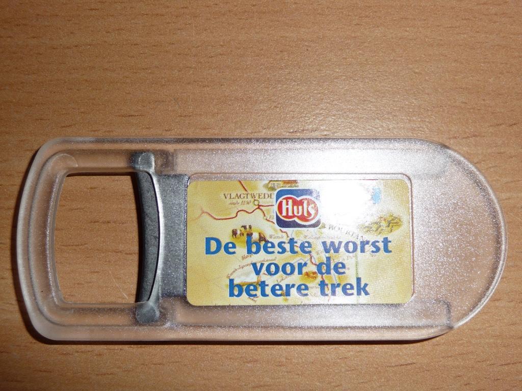 Huls flesopener kunststof ( nieuw ) Huls worst, Verzamelen, Ophalen of Verzenden, Nieuw, Flesopener