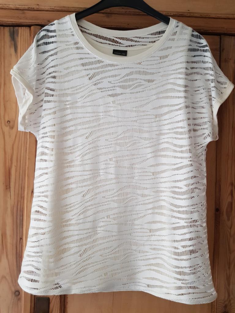 T-shirt met top Barbara Lebek, Ophalen of Verzenden