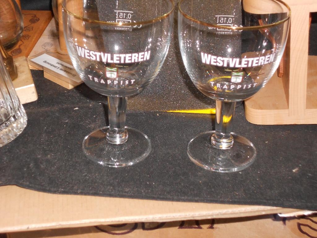 Bierglas.Westvleteren.Mini.Degustatie .Trappist, Ophalen of Verzenden, Zo goed als nieuw, Glas of Glazen, Overige merken