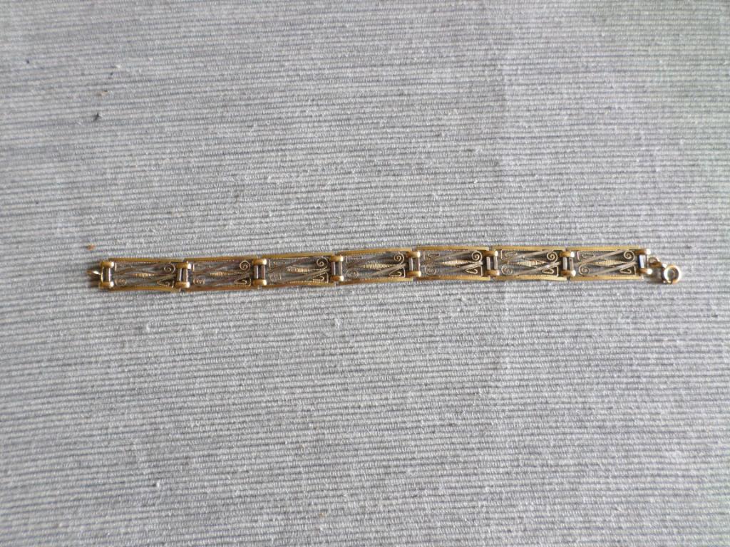 Bracelet, Ophalen of Verzenden, Gebruikt, Goud, Overige materialen